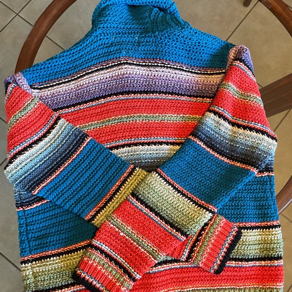 Ralph Lauren Denim and Supply Cotton and Linen Cardigan excellent comfy colorful - Picture 9 of 12